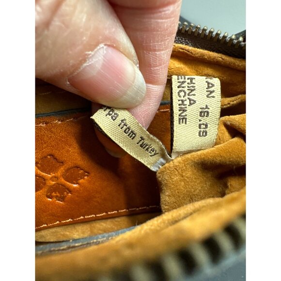 Patricia Nash Leather & Fur Trim Wristlet Zip Pouch - Picture 11 of 11